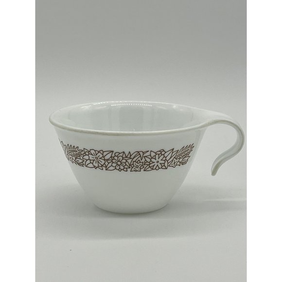 Set of 2 Vintage Corelle Woodland Brown Tea Cup w/C handle, 6 oz. - Picture 1 of 3